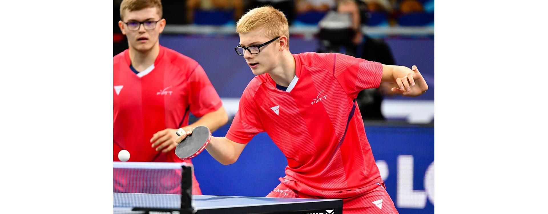 los hermanos lebrun, prometedoras figuras del tenis de mesa, sueñan con ganar medallas y llevar el deporte a otro nivel.