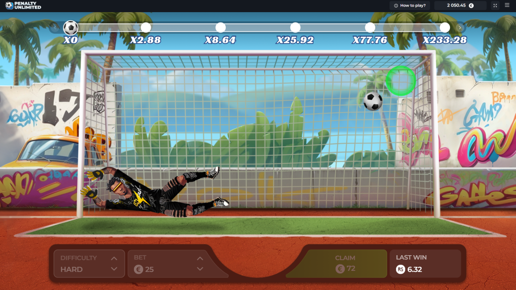 Penalty Unlimited juego de casino