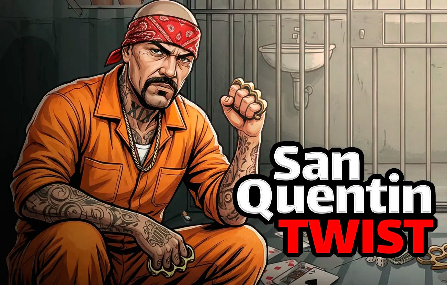 Twist San Quentin: bono y reseña de este juego de casino original