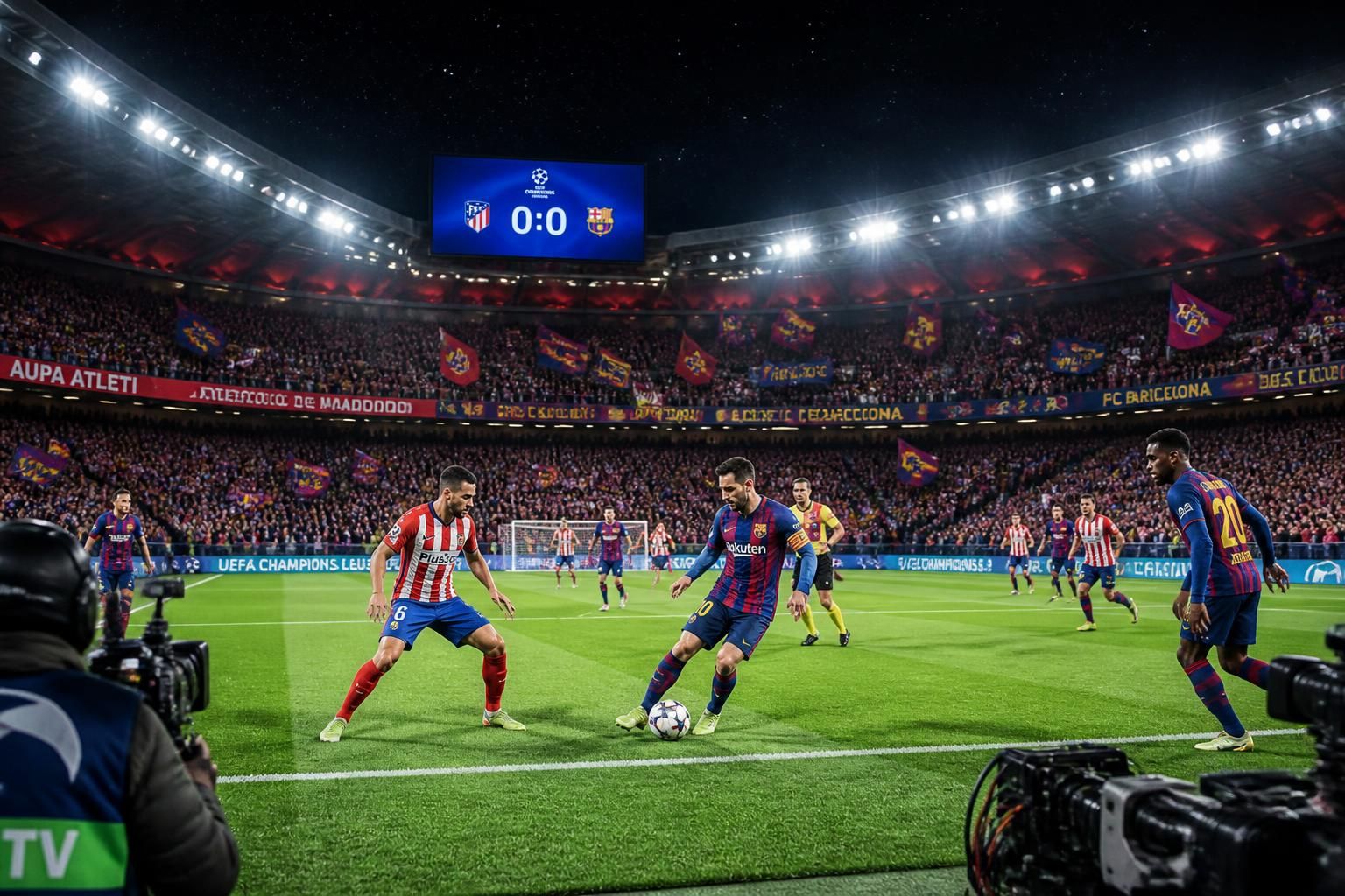 sigue el partido atlético de madrid vs barcelona en la champions league con nuestra guía completa de televisión, streaming y cobertura en vivo para no perderte ningún detalle del encuentro.