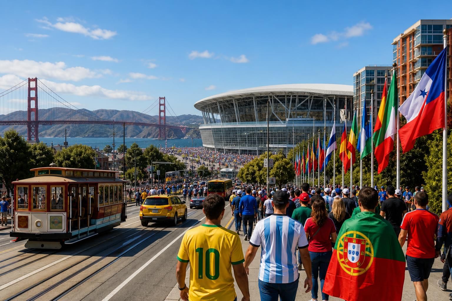 descubre la guía completa para llegar a la fifa fútbol-mundial 2026 en san francisco. información detallada sobre transporte, alojamiento y consejos para disfrutar del evento.