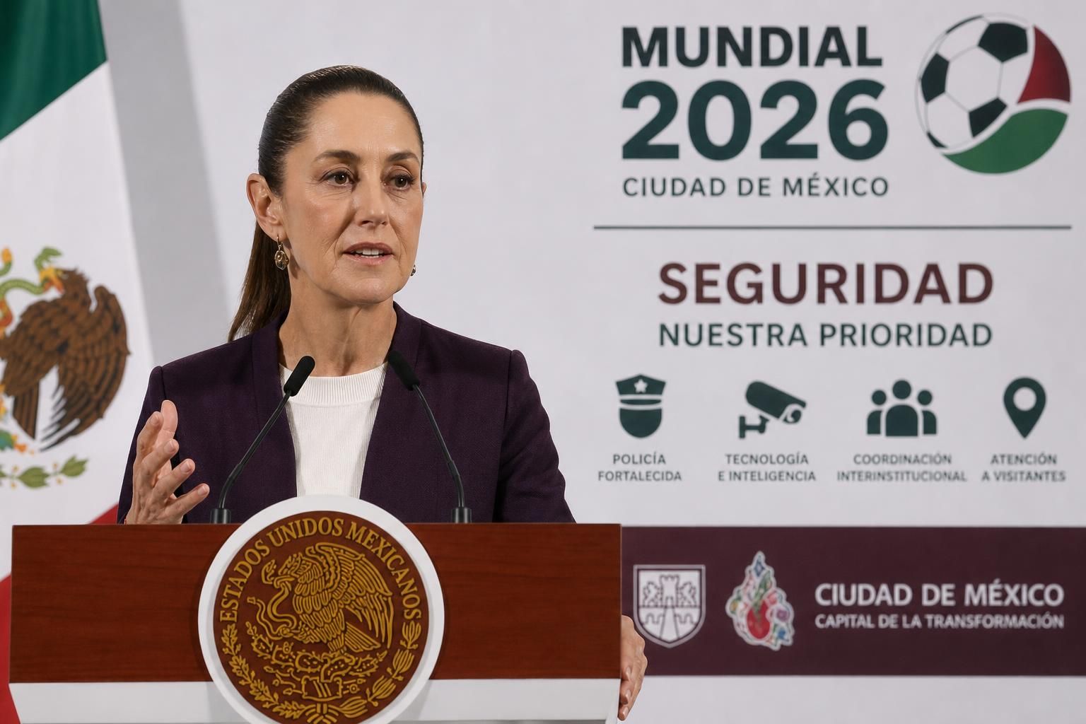 la presidenta mexicana claudia sheinbaum denuncia como una « provocación » ciertos eventos relacionados con la copa mundial 2026, generando controversia y atención internacional.