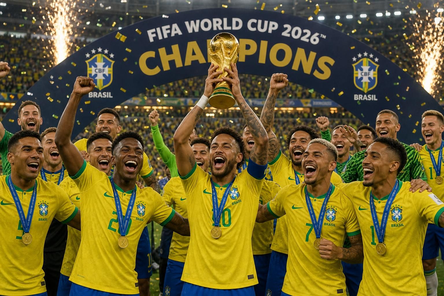 descubre si brasil y neymar lograrán ganar su histórica sexta estrella en la copa del mundo 2026, anticipando emociones y grandes desafíos en el torneo más esperado.