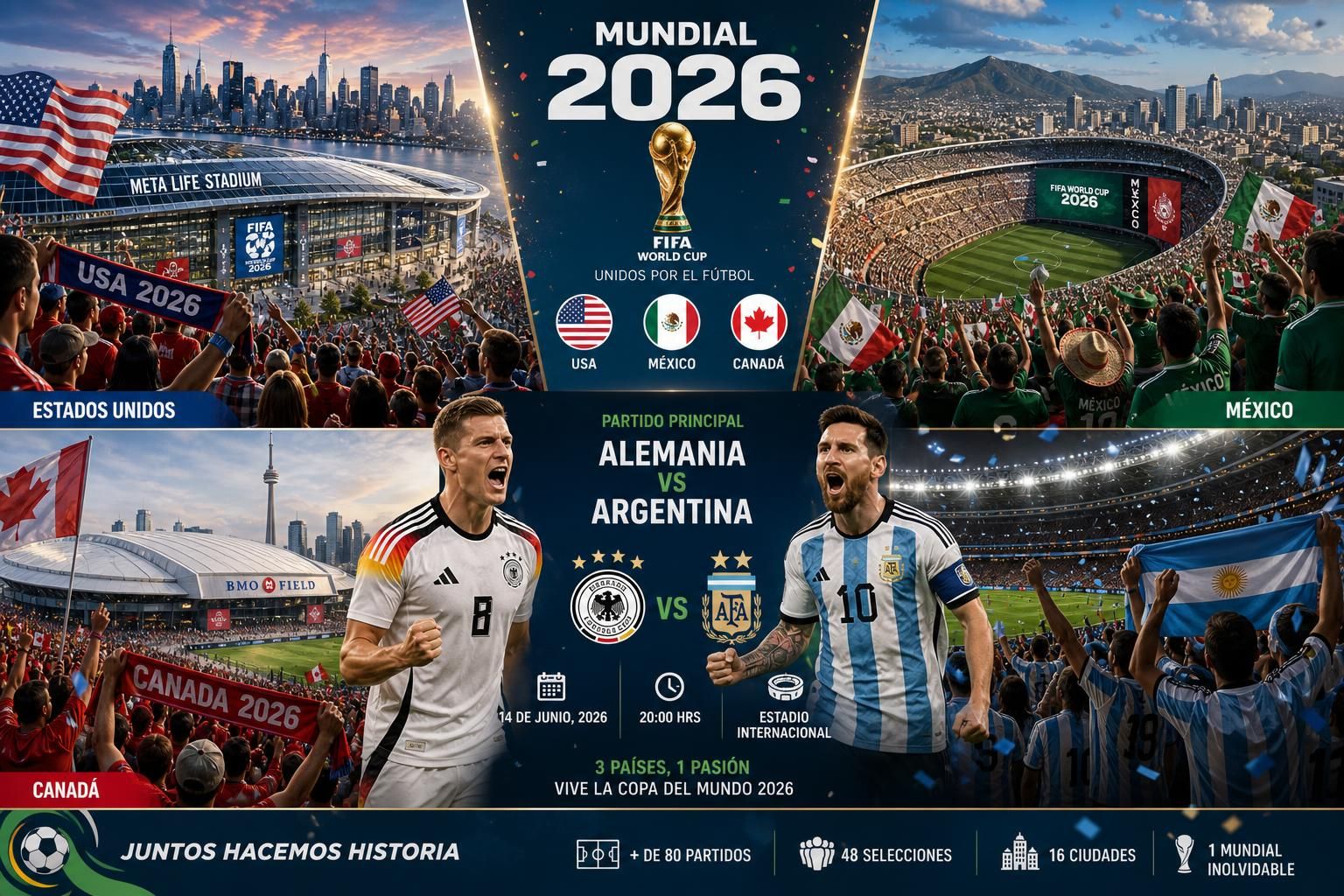 copa del mundo 2026: alemania, marruecos y argentina podrían representar un camino similar para les bleus, tal como en 2022. descubre cómo se perfila el torneo y las posibles rivalidades.