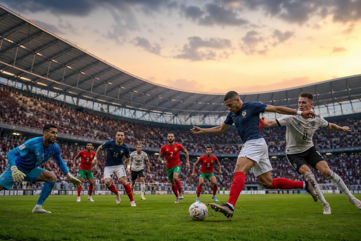 copa del mundo 2026: alemania, marruecos y argentina podrían ser el camino para les bleus, recordando su ruta en 2022. descubre las posibles rivalidades y desafíos para francia en el próximo mundial.