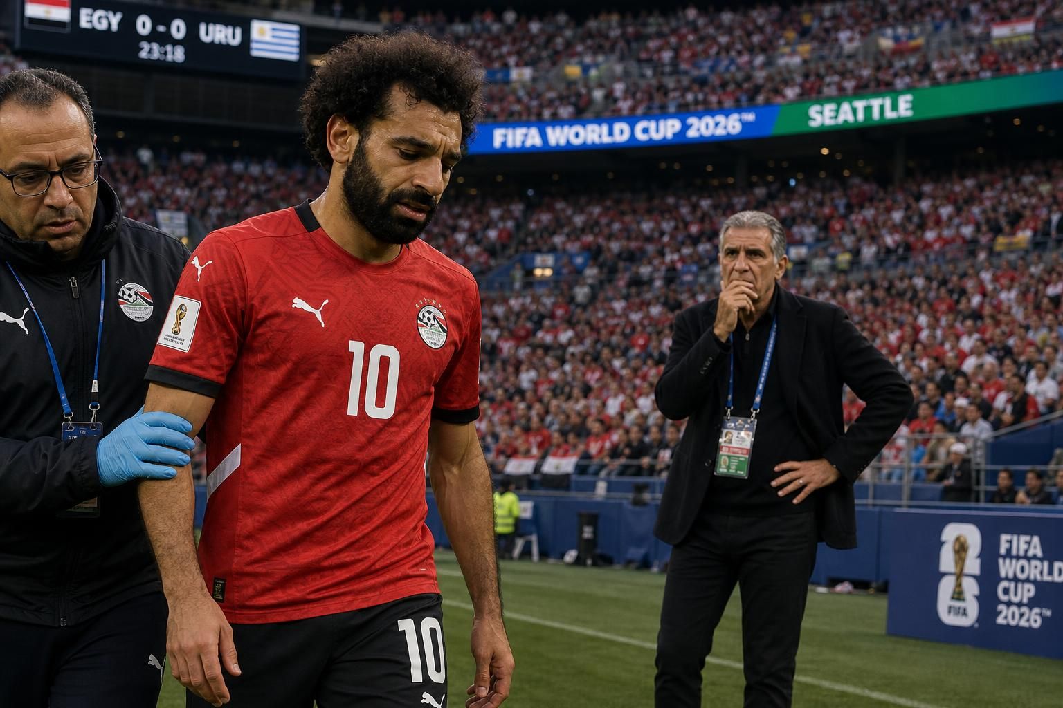 sigue la copa del mundo 2026: salah se retira lesionado durante el partido, y escucha las declaraciones del entrenador de egipto sobre su estado y el impacto en el equipo.