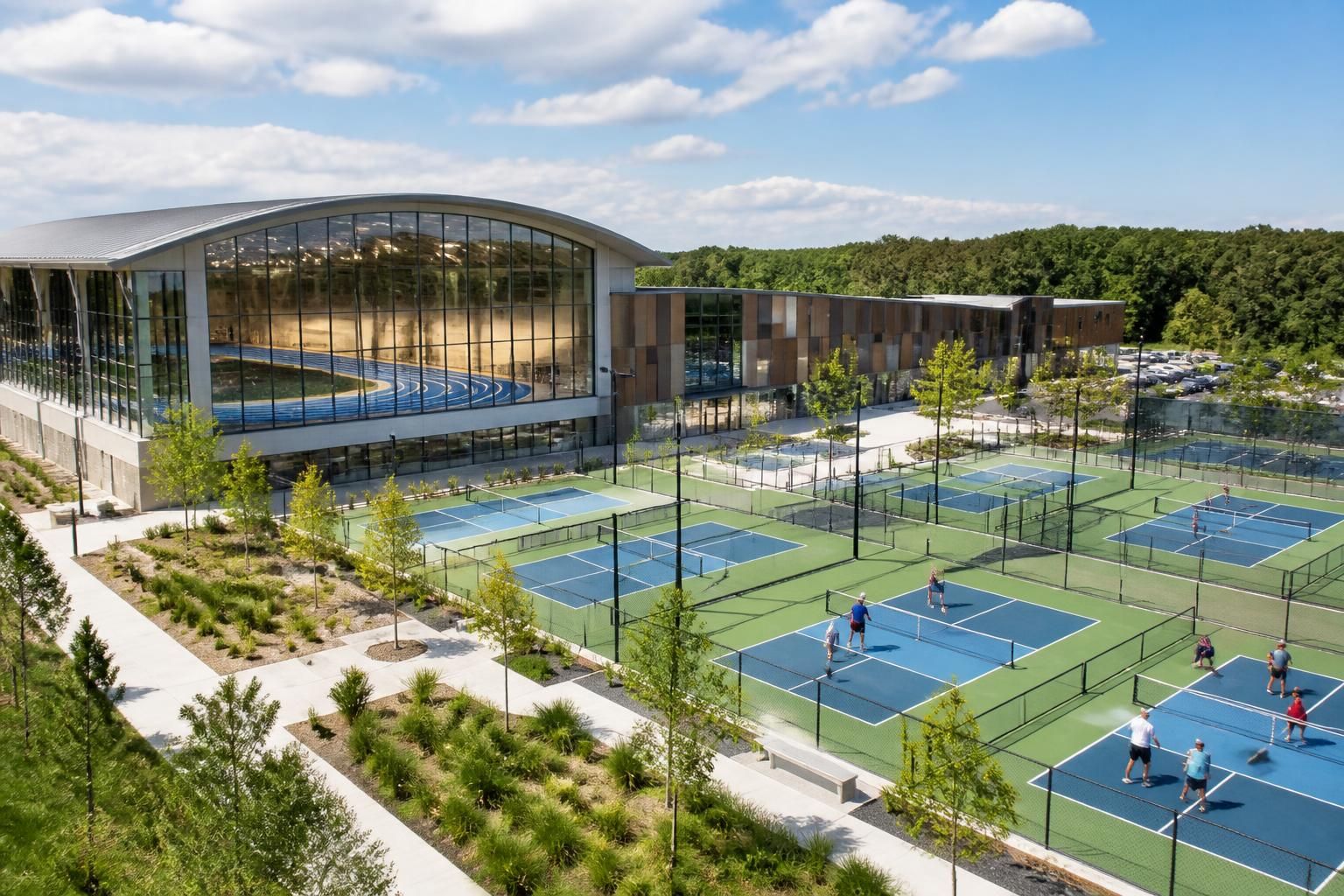 fondos para el turismo en delaware financiarán nuevas instalaciones: una pista cubierta y un complejo de pickleball para incentivar el deporte y atraer visitantes.