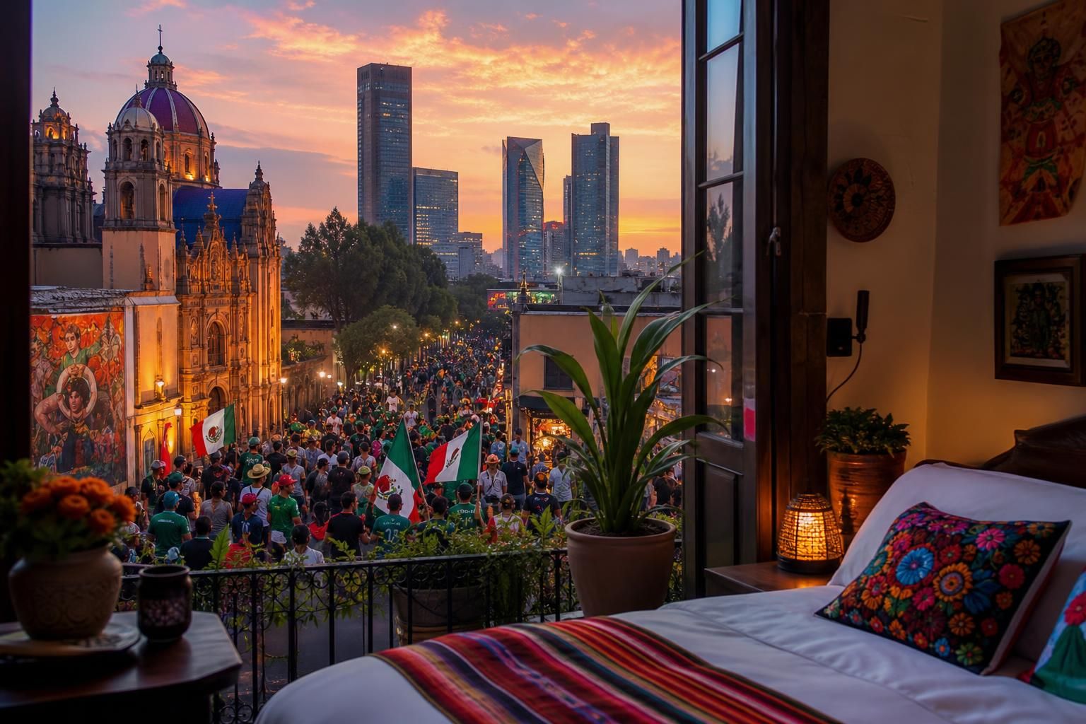 descubre las mejores opciones para dormir en ciudad de méxico durante la copa mundial 2026. guía completa para viajeros y fanáticos del fútbol que buscan comodidad y ubicación ideal.