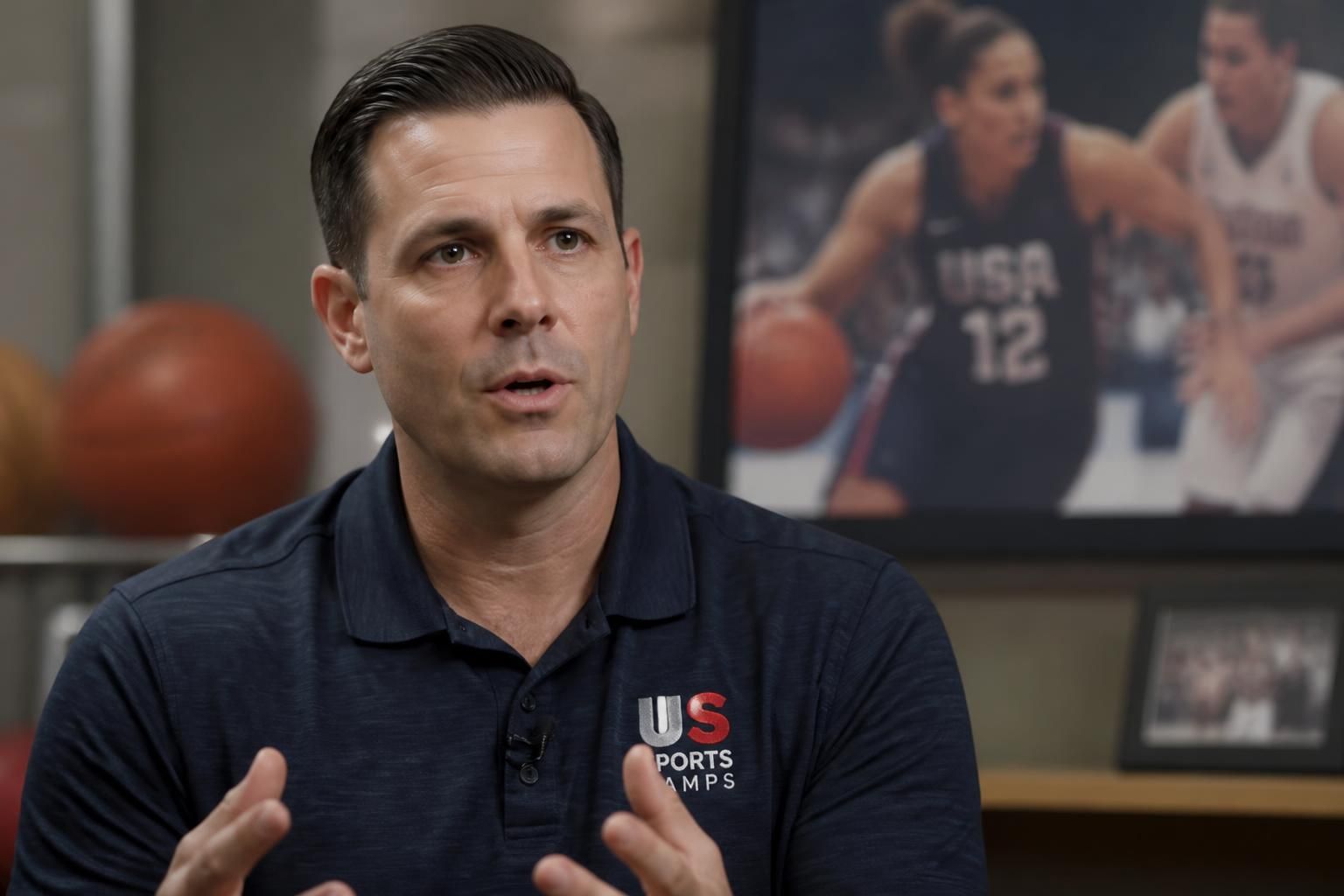 entrevista exclusiva con el vicepresidente de us sports camps que revela detalles sin filtros sobre diana taurasi y cómo es la dinámica entre las jugadoras en el equipo.