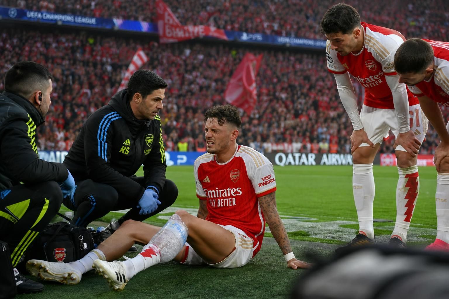 golpe para el arsenal: ben white no podrá jugar la final de la liga de campeones debido a una lesión, lo que debilita la defensa del equipo en un partido crucial.