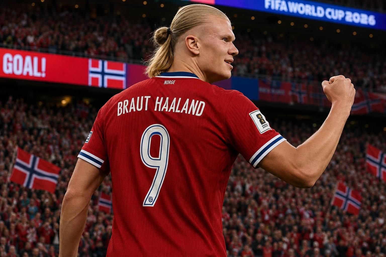 descubre por qué erling haaland decidió incluir 'braut' en su camiseta de la selección noruega para el mundial 2026 y el significado detrás de esta elección.