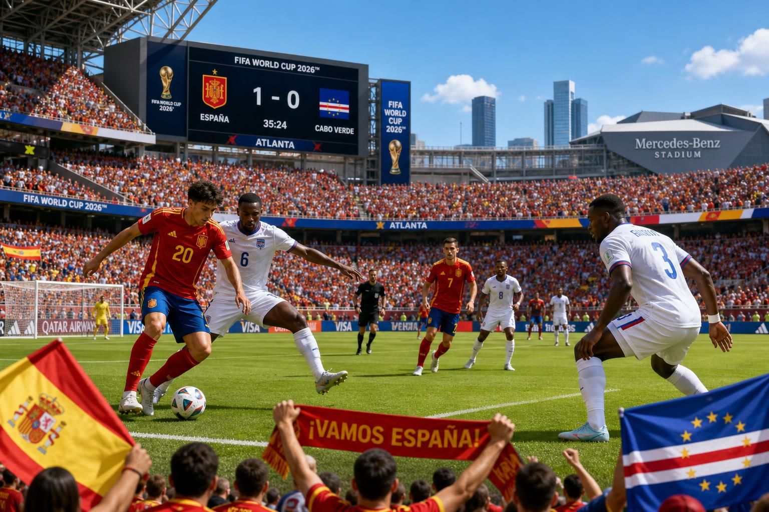 españa inició el mundial 2026 con un empate inesperado contra cabo verde, mostrando un tropiezo en su debut que desafía las expectativas del torneo.