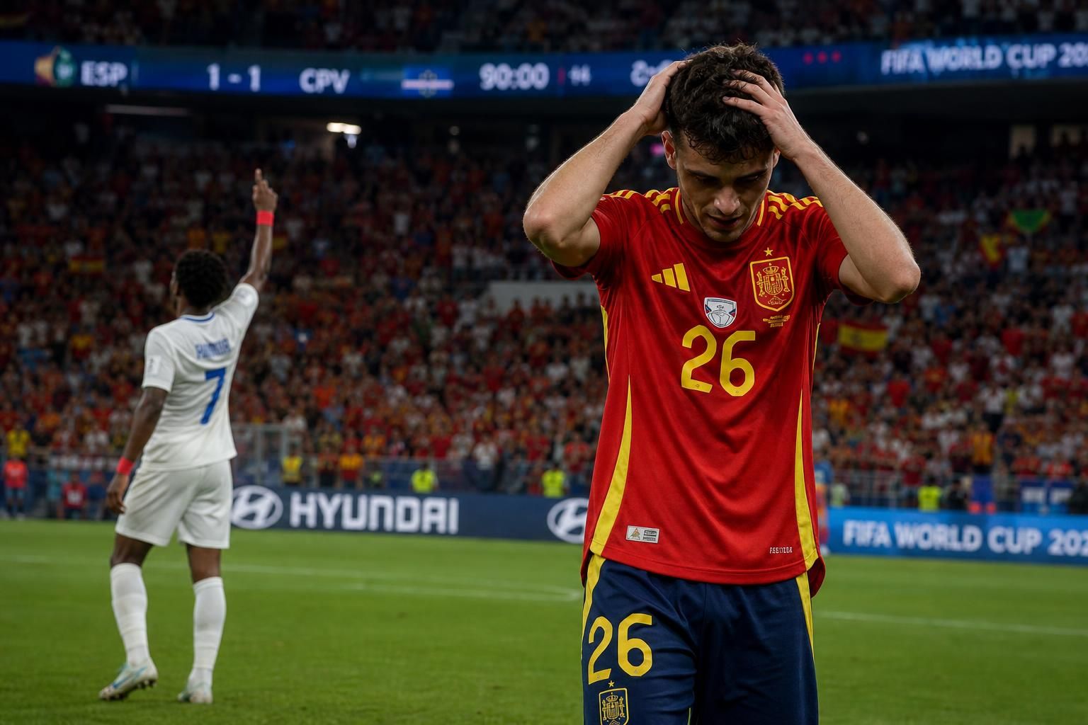 españa comenzó el mundial 2026 con un empate inesperado contra cabo verde, marcando un inicio desafiante en el torneo.