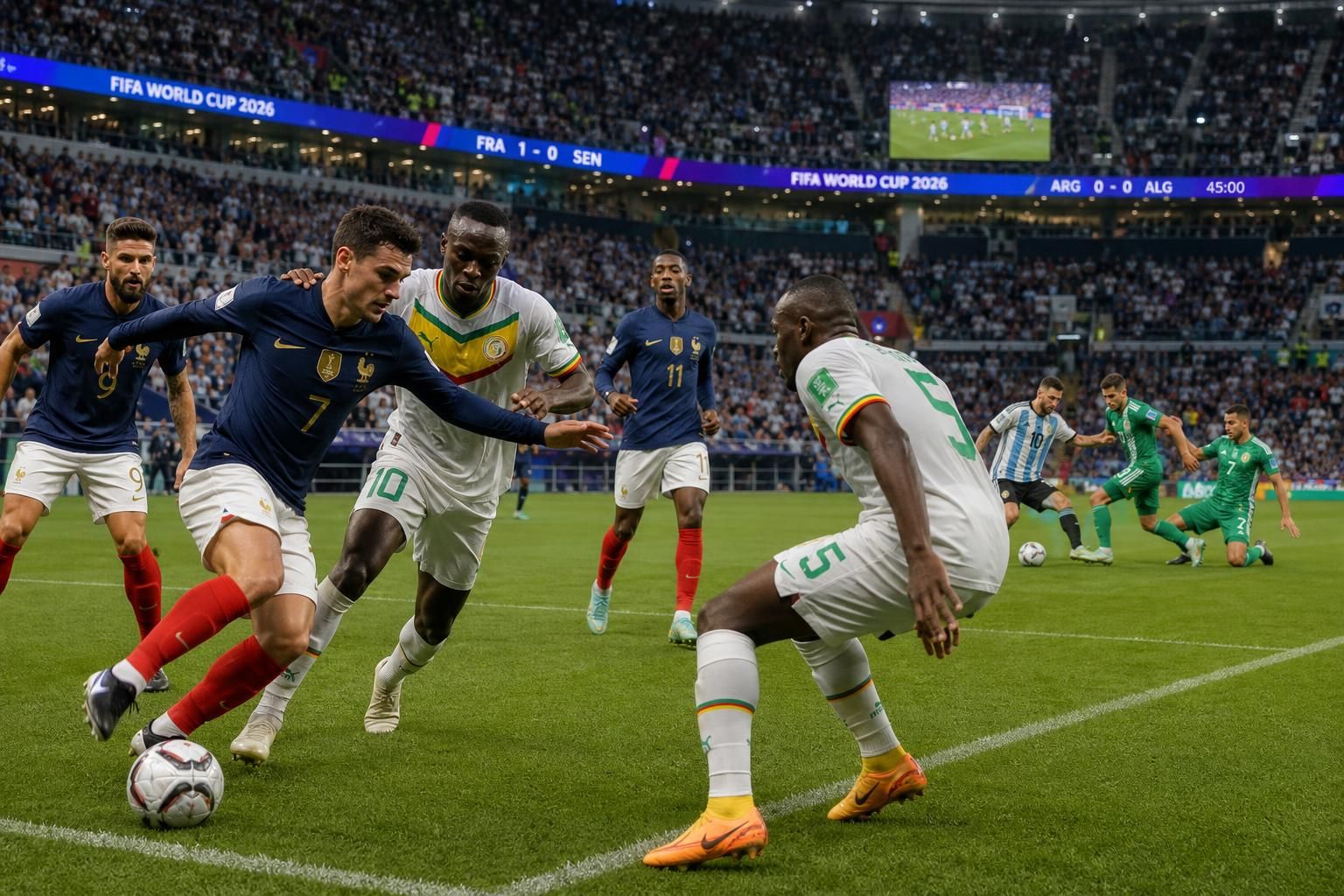 mundial 2026: francia enfrenta desafíos ante senegal, mientras argentina y argelia prometen un duelo intenso y apasionante en la competición.