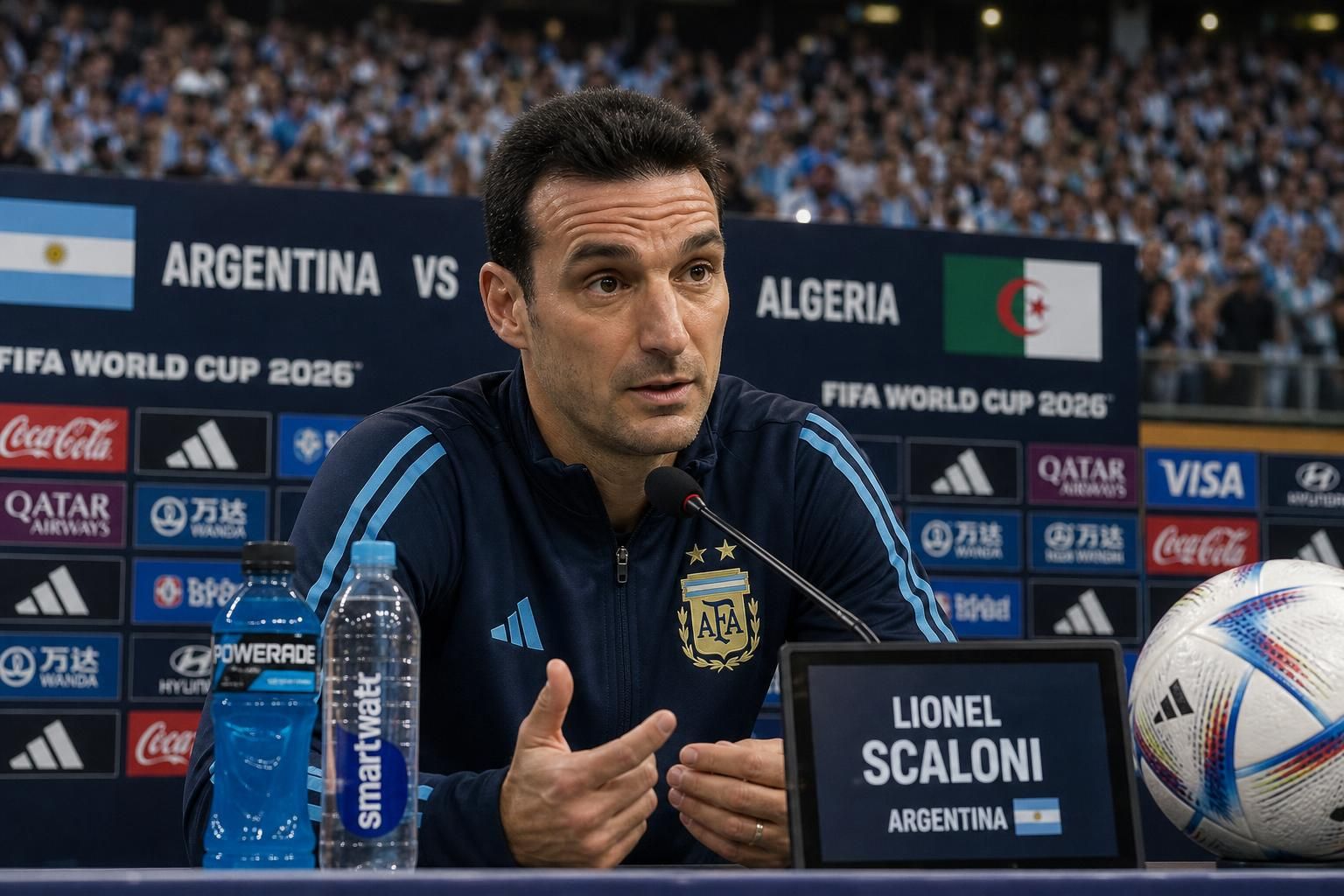 mundial 2026: lionel scaloni comparte sus preocupaciones previas al enfrentamiento contra argelia, analizando los desafíos y estrategias para el partido decisivo.