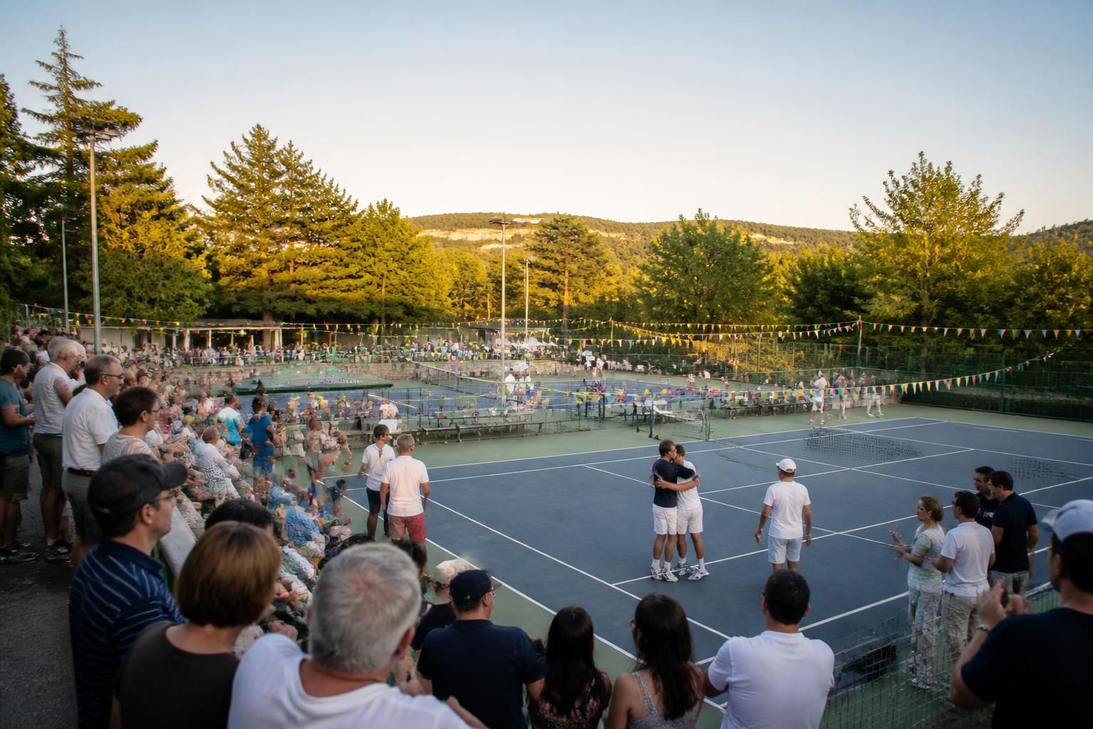 el torneo de tenis en oyonnax llega a su fin después de un mes lleno de emocionantes y competitivos partidos en el club local.