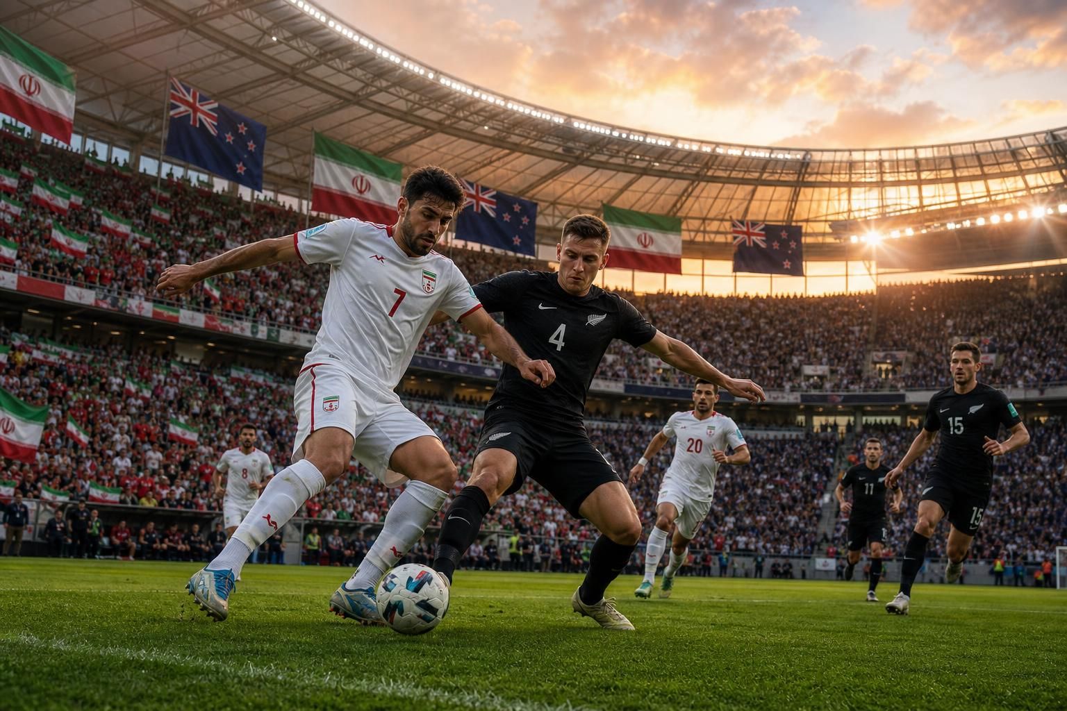 descubre el pronóstico detallado del enfrentamiento entre irán y nueva zelanda en el mundial 2026, incluyendo análisis de equipos, jugadores clave y posibles resultados.