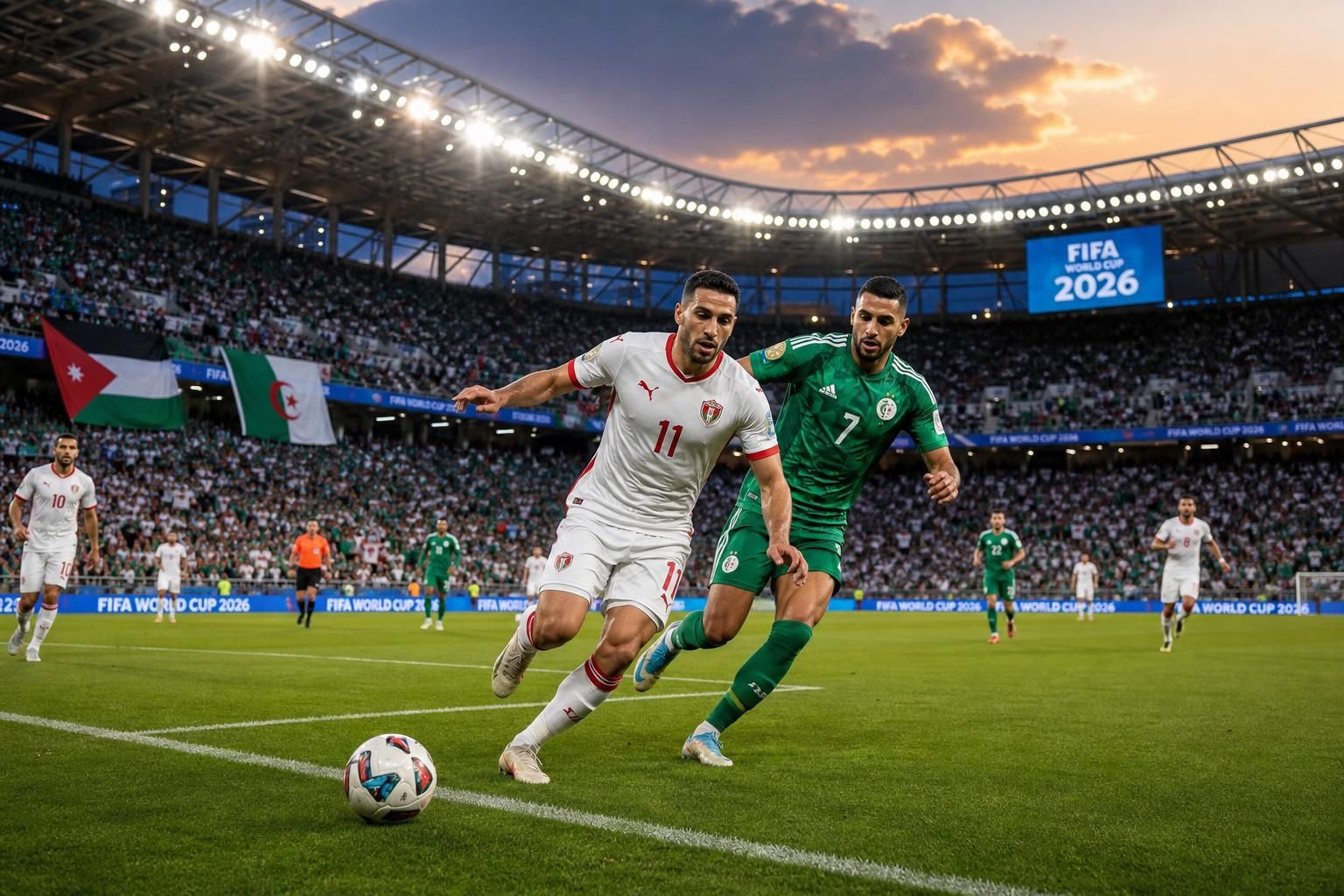 análisis detallado y expectativas del enfrentamiento entre jordania y argelia en el mundial 2026. descubre pronósticos, estrategias y claves del partido.