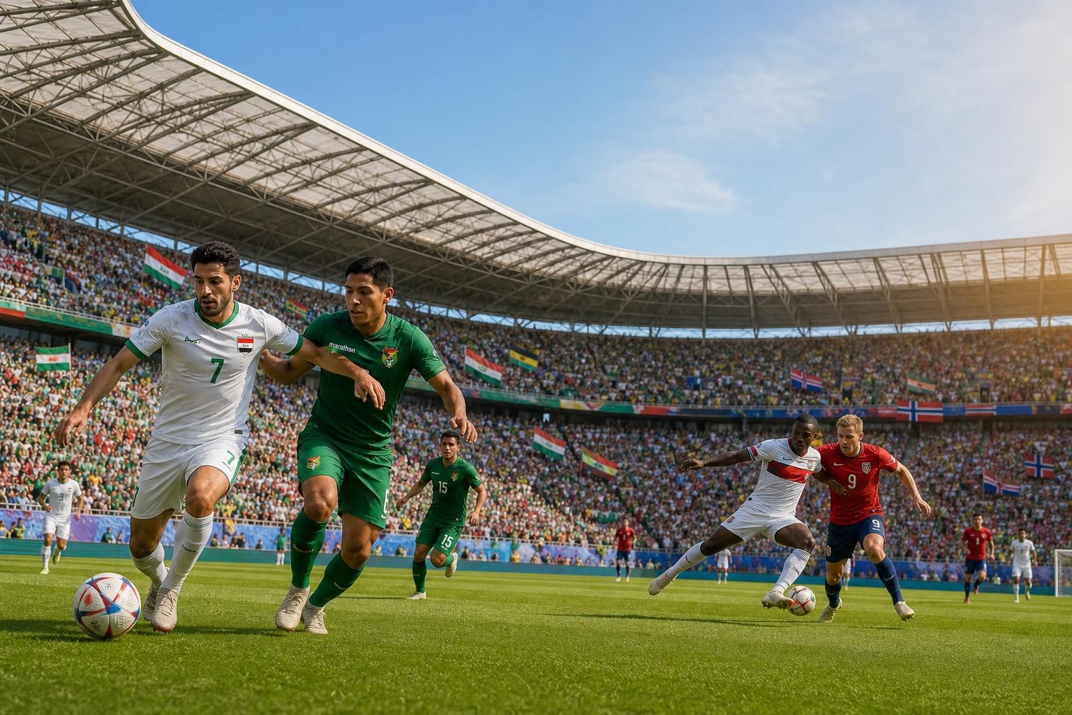 descubre los pronósticos para la wm 2026 y qué esperar en los emocionantes partidos entre irak contra bolivia y surinam, así como noruega. análisis, estadísticas y predicciones clave.