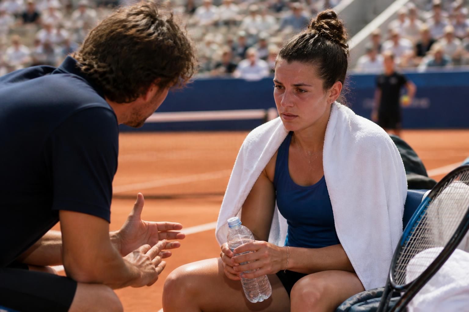 loïs boisson enfrenta una dura derrota en su regreso a la competición de tenis en madrid, mostrando valentía y determinación en un torneo desafiante.