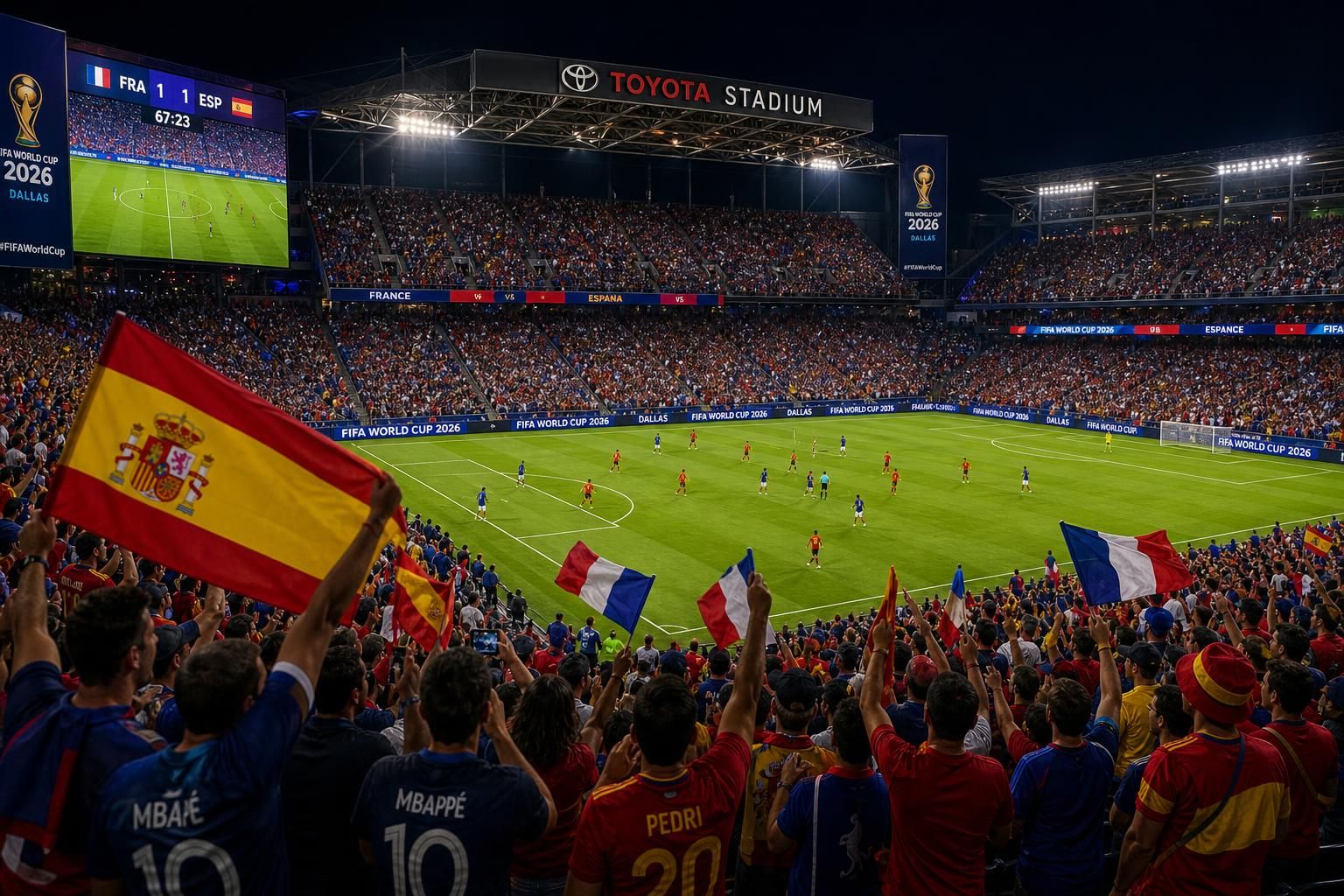 sigue en vivo y en directo el emocionante partido de la copa mundial 2026 entre francia y españa. no te pierdas ningún detalle de este enfrentamiento épico.