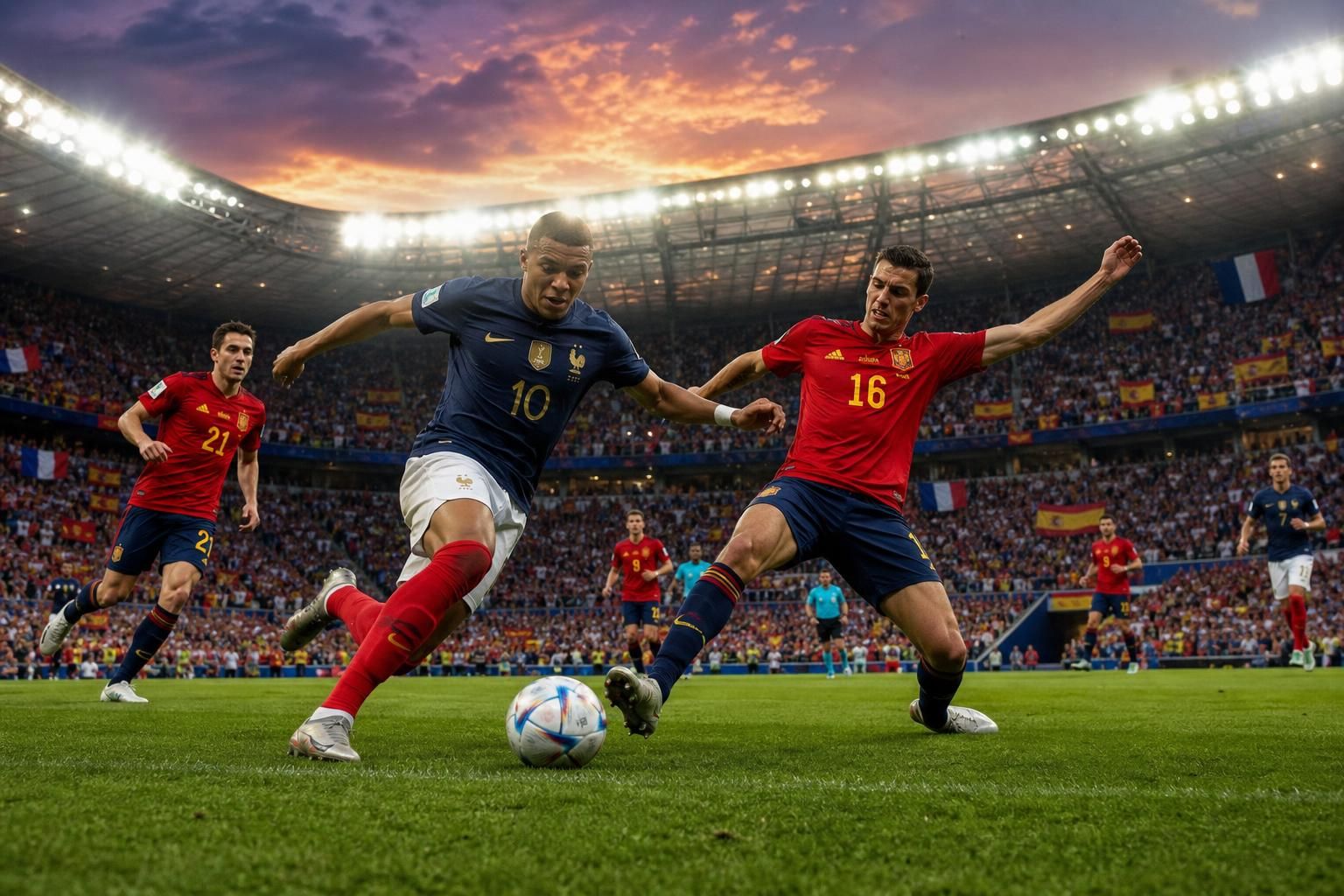 sigue en vivo y en directo el emocionante partido de la copa mundial 2026 entre francia y españa. noticias, análisis y resultados al instante.