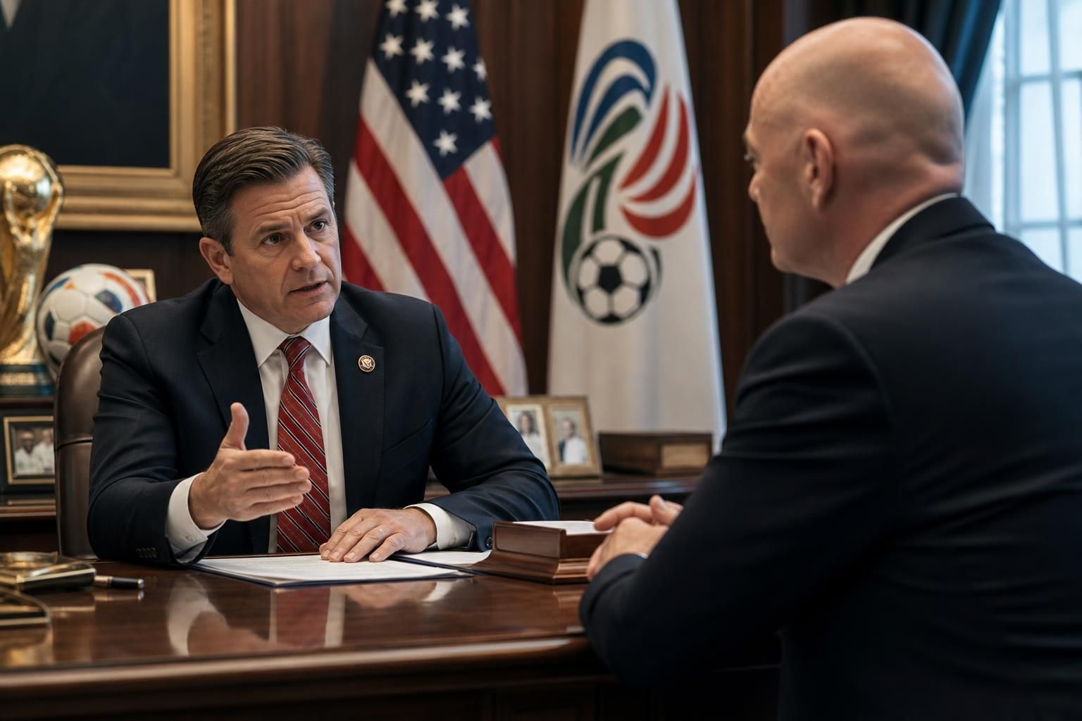 un legislador estadounidense quiere interrogar a gianni infantino sobre sus vínculos con donald trump en el contexto de la copa mundial 2026.