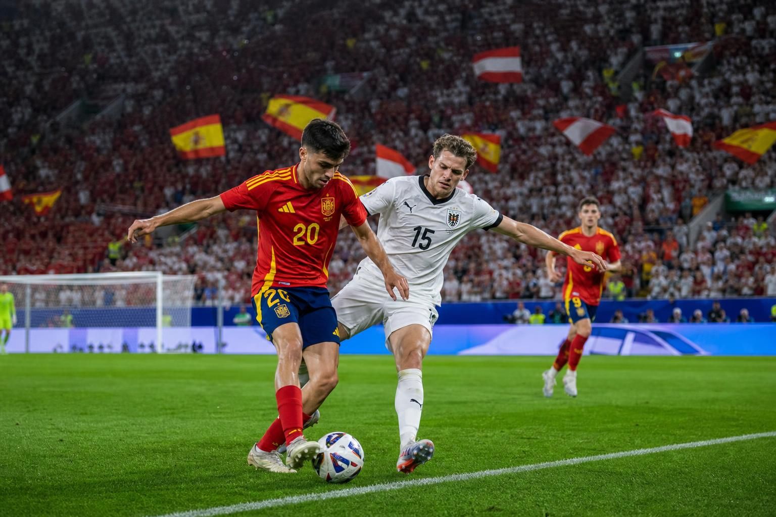 sigue en vivo el emocionante partido de octavos de final de la copa mundial 2026 entre españa y austria. no te pierdas ninguna jugada y vive toda la pasión del fútbol.