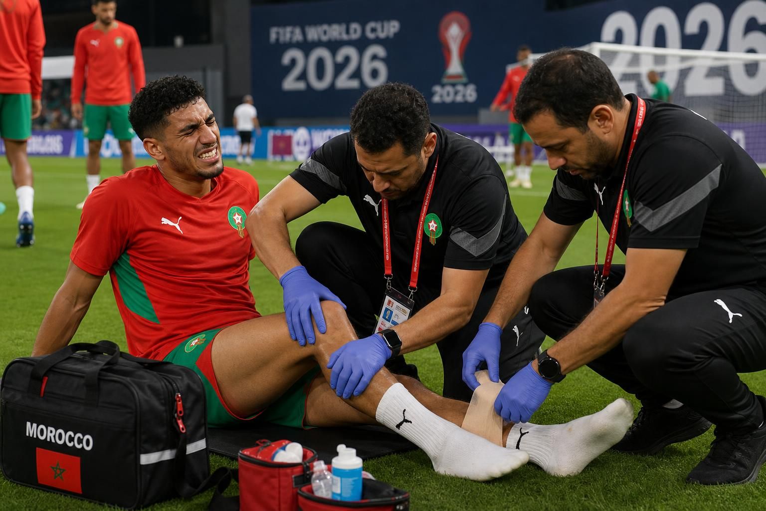 francia y marruecos se enfrentan en un duelo crucial de cuartos de final de la copa, con incertidumbre sobre la participación de un jugador clave marroquí.