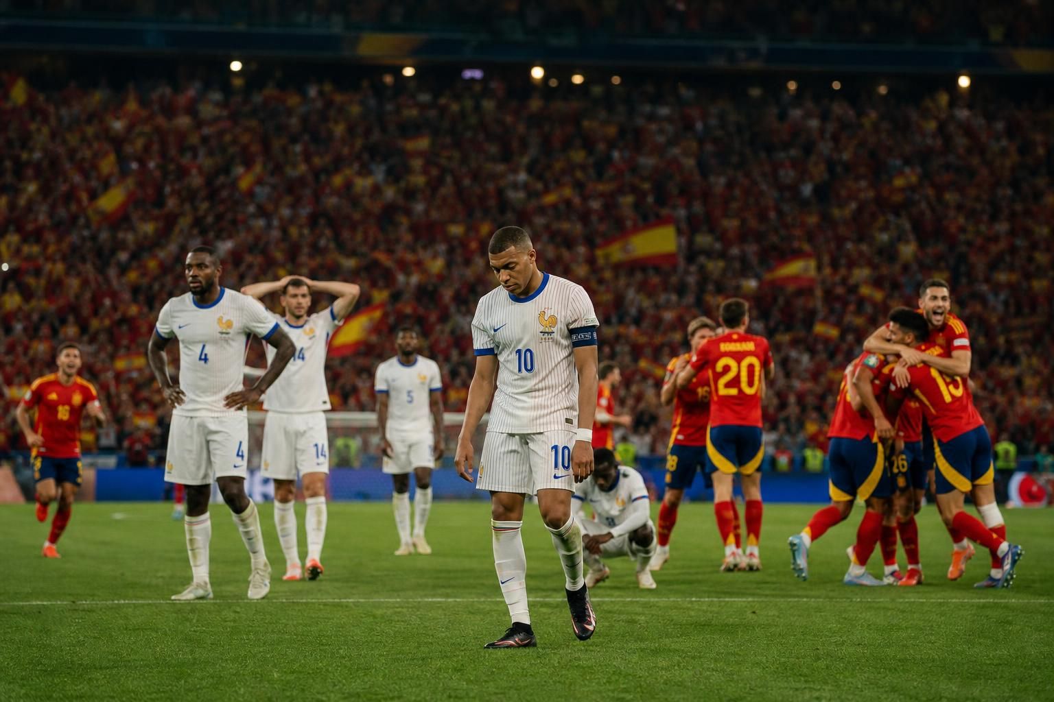 en el mundial 2026, francia es superada y eliminada por españa, reviviendo una dramática y emotiva despedida para los bleus.