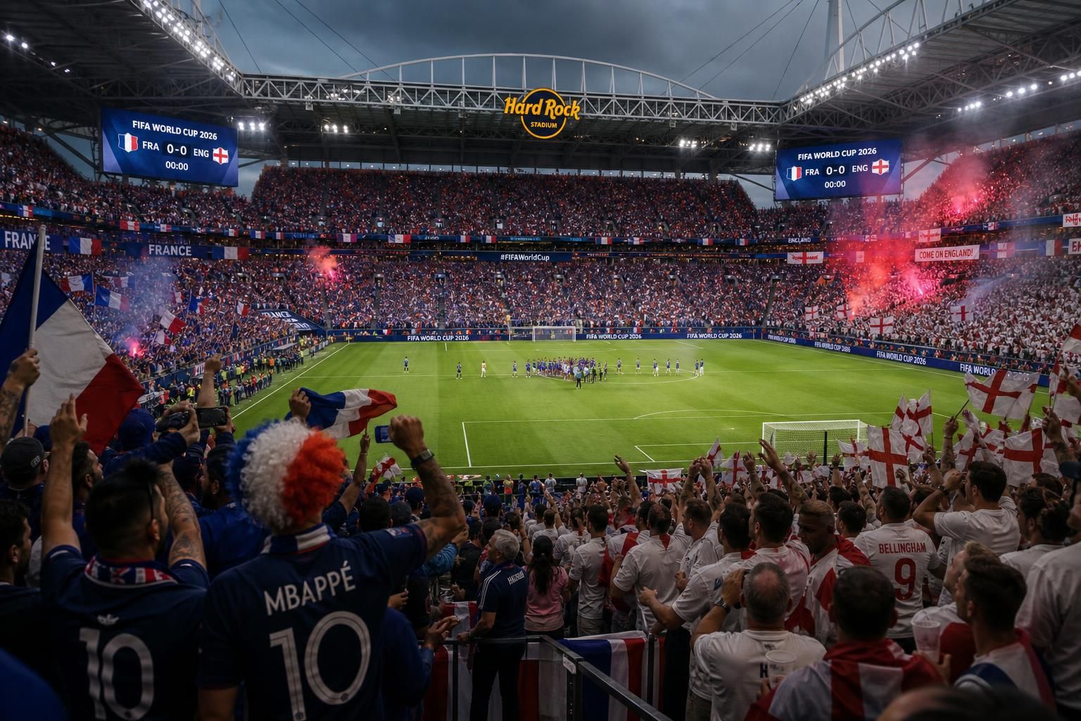mundial 2026: vive la tensión máxima antes del esperado encuentro entre francia e inglaterra, el último partido de deschamps como entrenador.
