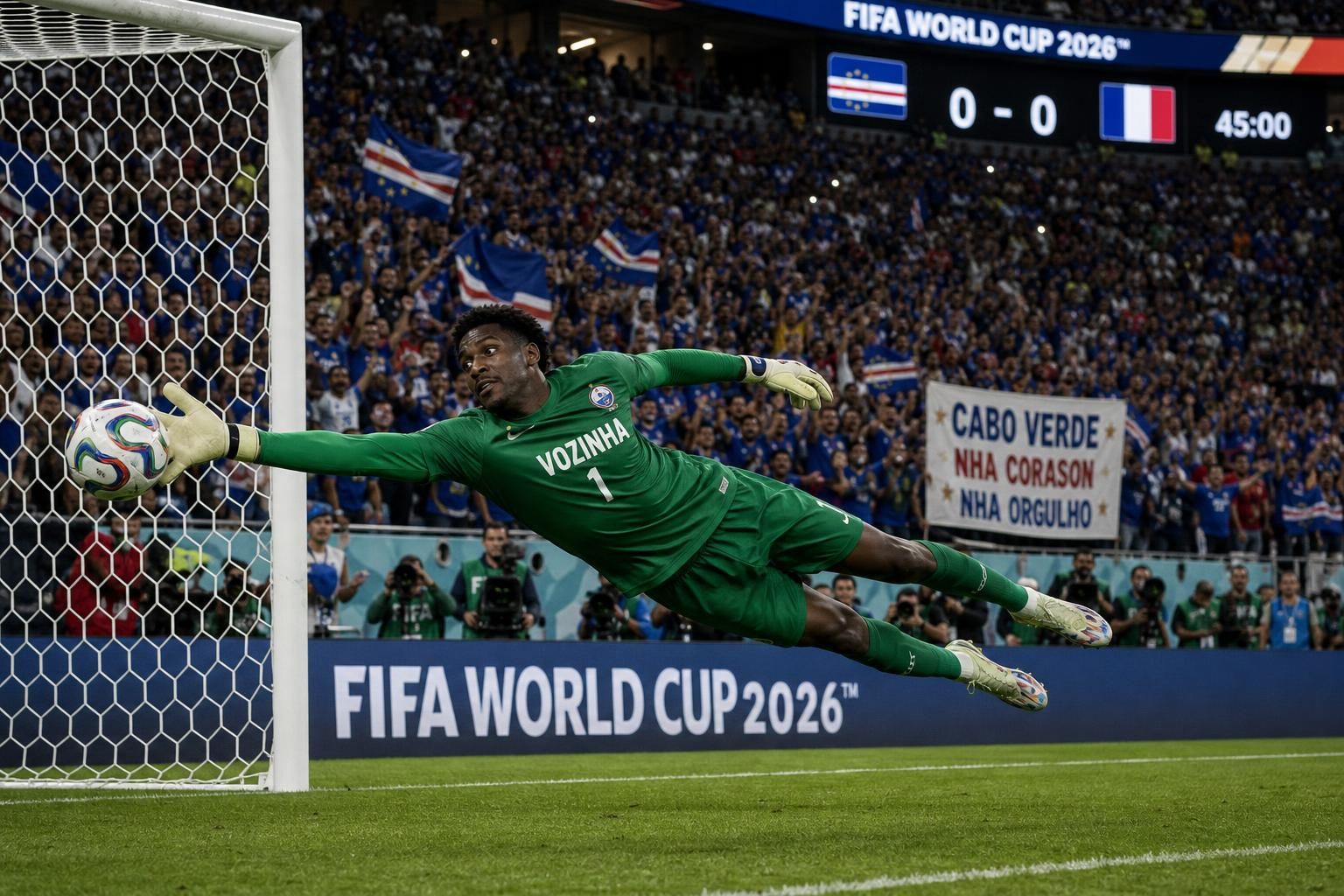 vozinha, el héroe caboverdiano en la copa del mundo, enfrenta la posibilidad de un cambio de nombre inesperado que podría sorprender a sus seguidores.
