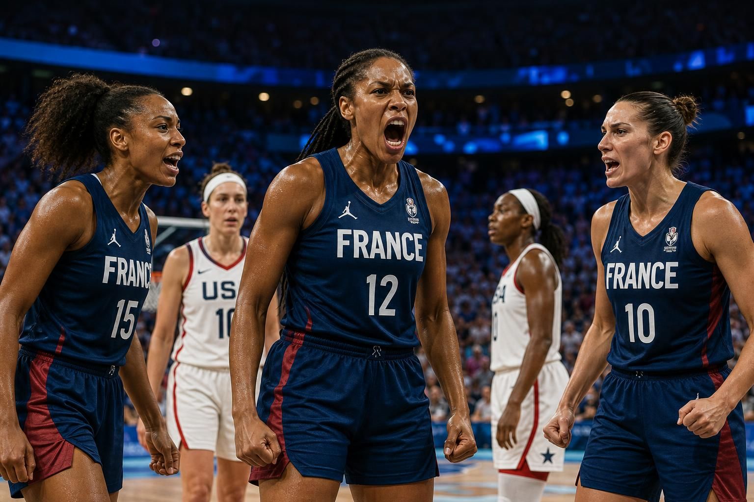las bleues hacen historia al alcanzar su primera final mundial de baloncesto y se preparan para enfrentarse a las estadounidenses en busca de revancha.