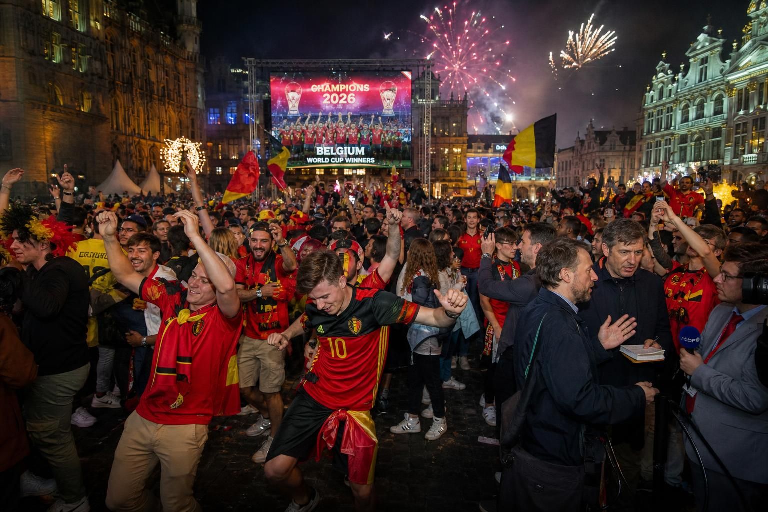 copa mundial 2026: bélgica celebra con alegría al ritmo del 'trump dance' tras su victoria y el controvertido caso balogun que ha generado debate.
