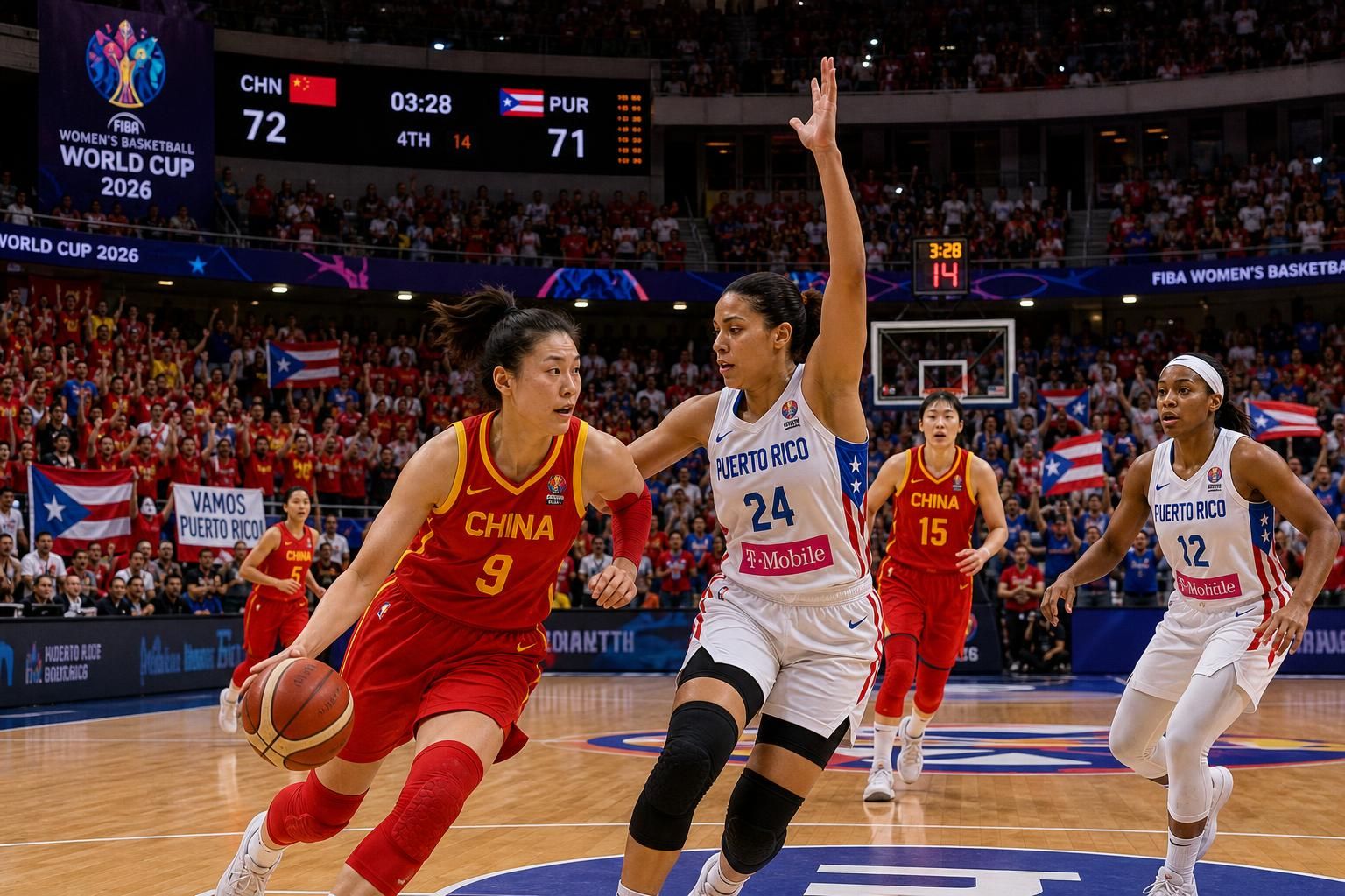 descubre el cuadro final de la copa mundial de baloncesto y conoce si china o puerto rico será el próximo desafío para las bleues en su camino hacia la gloria.
