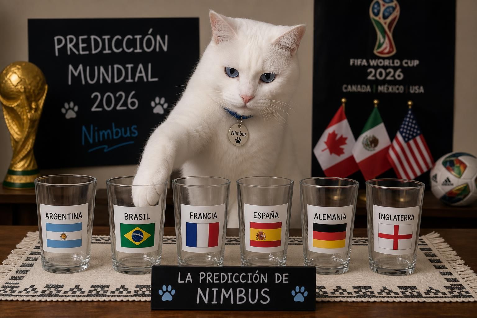 descubre a nimbus, el gato que se ha convertido en el experto en pronósticos para la copa del mundo 2026. sigue sus predicciones y vive la emoción del mundial como nunca antes.