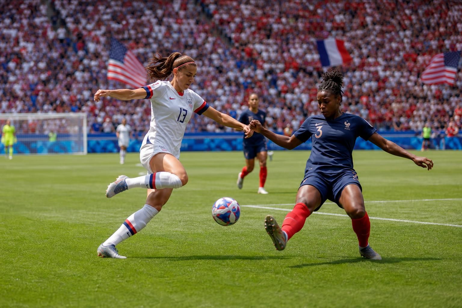 revive la emoción del mundial femenino con la emocionante final entre estados unidos y francia. descubre todos los detalles y momentos clave de este espectacular enfrentamiento.