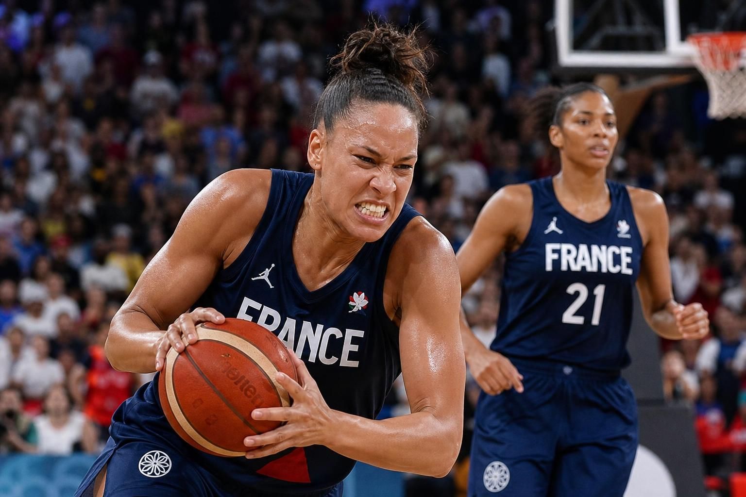 mundial femenino: las bleues luchan por superar sus límites mientras toupane mantiene la calma y el enfoque en el equipo.