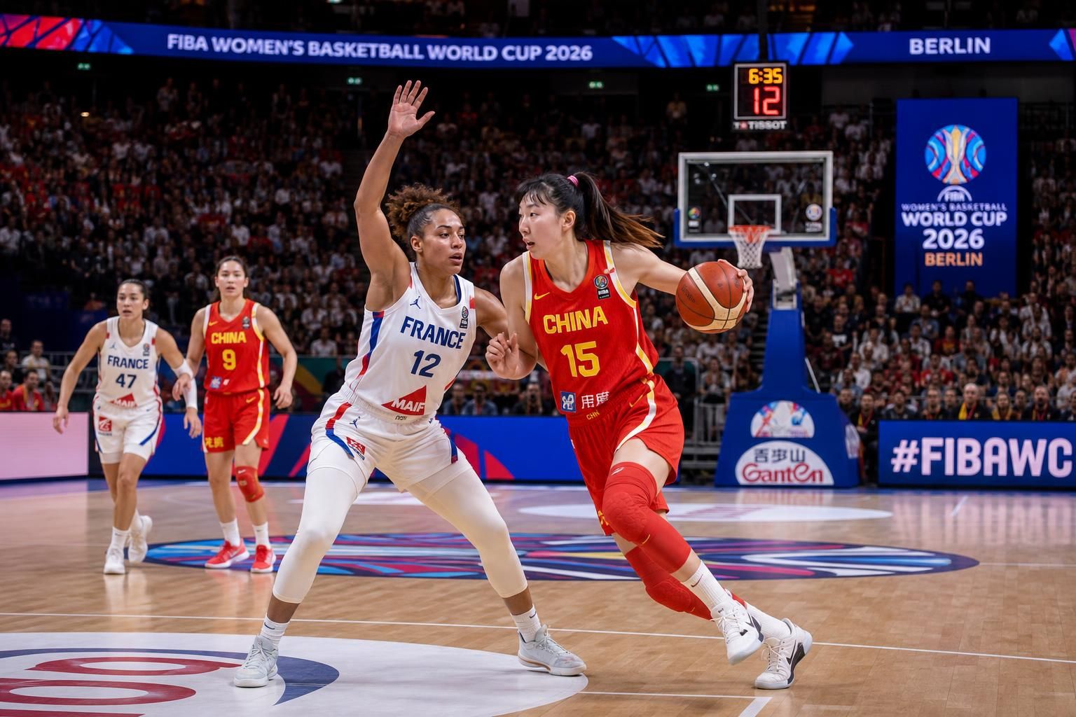 sigue en vivo el mundial femenino de baloncesto con el partido francia vs china. marcador en directo, estadísticas y más cobertura en tiempo real.