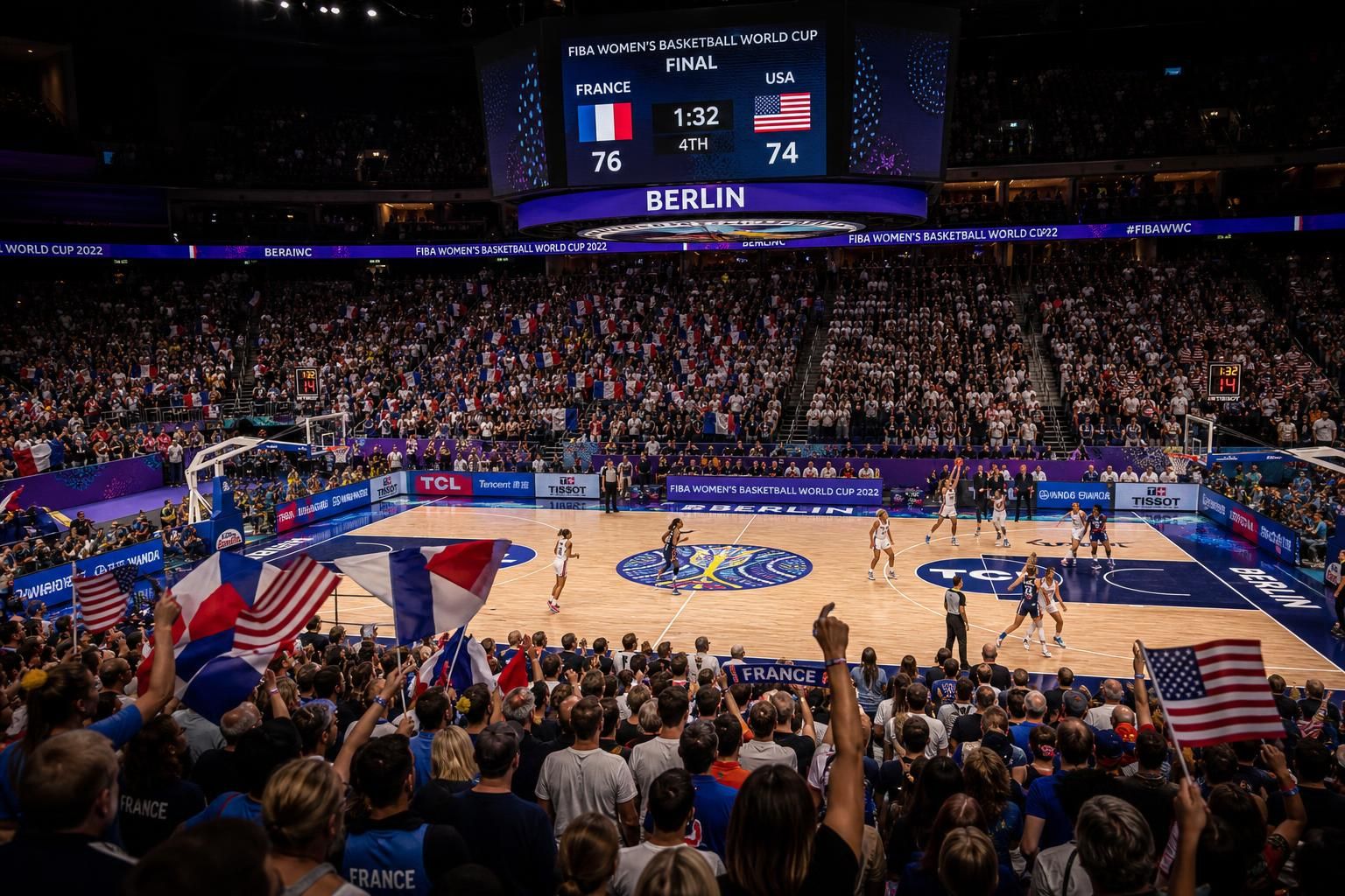 sigue en vivo y en directo la gran final del mundial femenino de baloncesto entre estados unidos y francia. no te pierdas ningún momento de este emocionante partido.