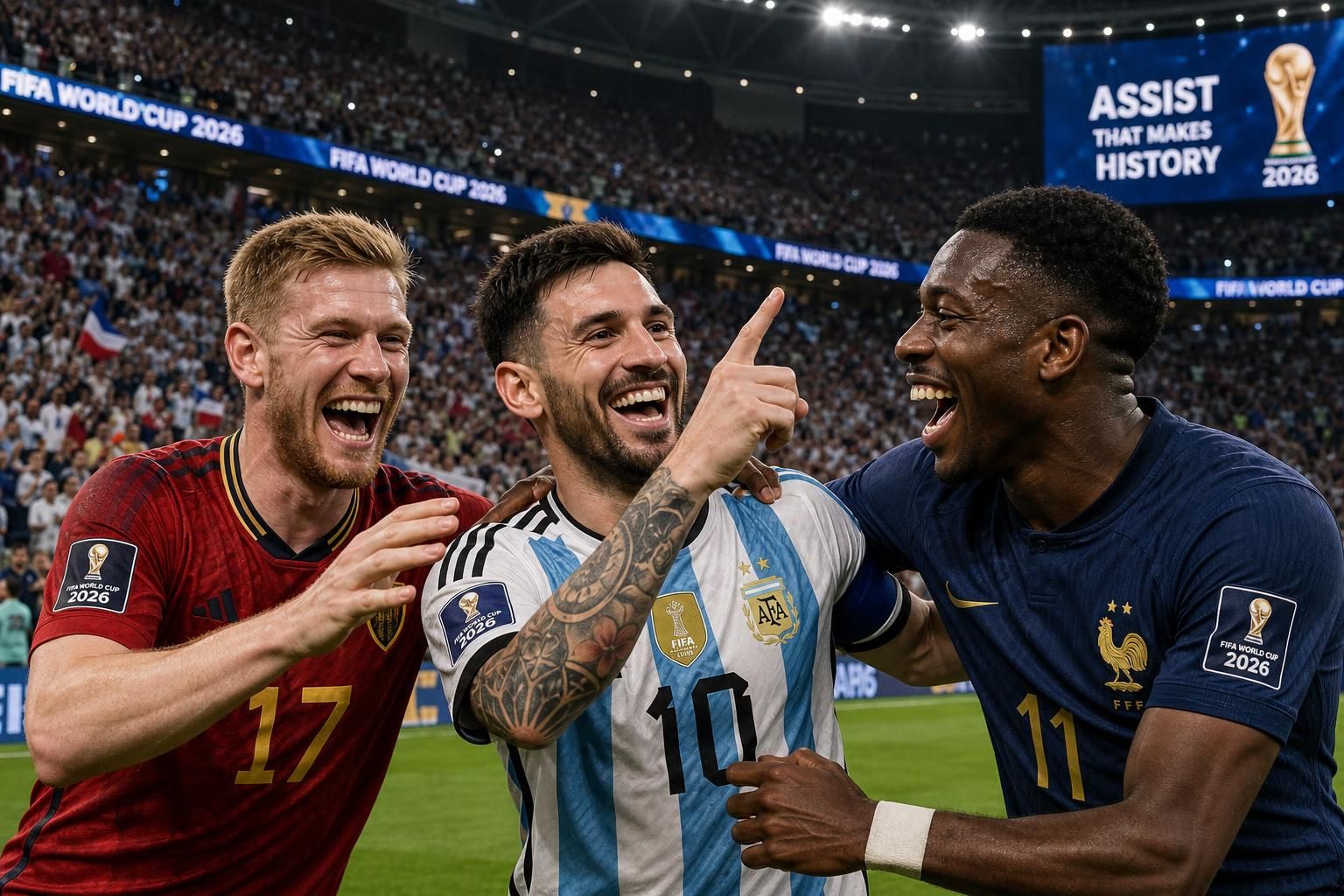 descubre el ranking definitivo de los mejores asistentes de la copa mundial de fútbol 2026, con análisis detallados y estadísticas actualizadas.