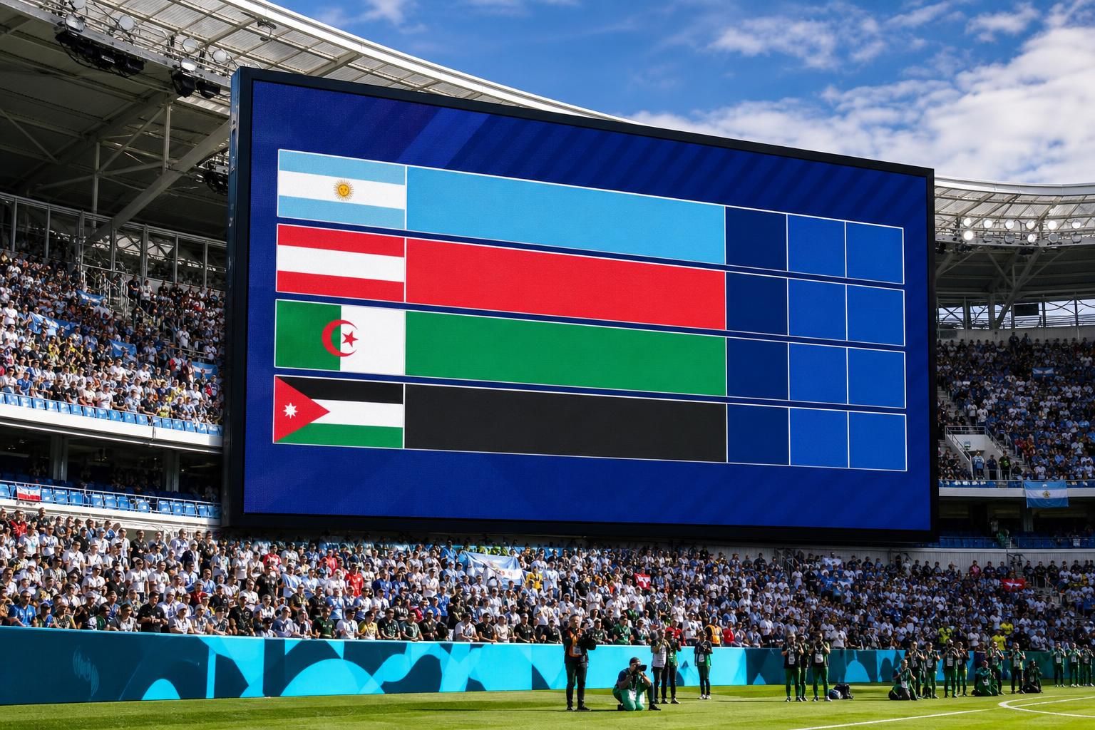 consulta la tabla de posiciones actualizada del grupo j en la copa mundial de fútbol 2026. sigue los resultados, puntos y clasificación de los equipos en tiempo real.