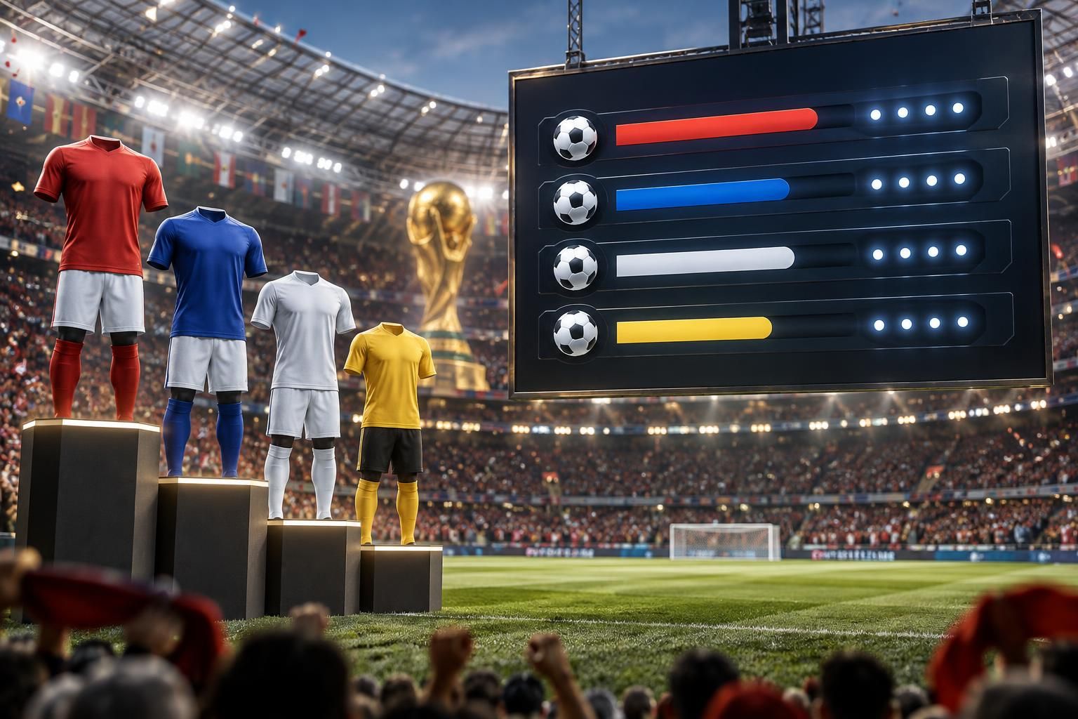 consulta cómo va la clasificación del grupo i en el mundial de fútbol 2026, con los resultados, puntos y posiciones de cada selección.