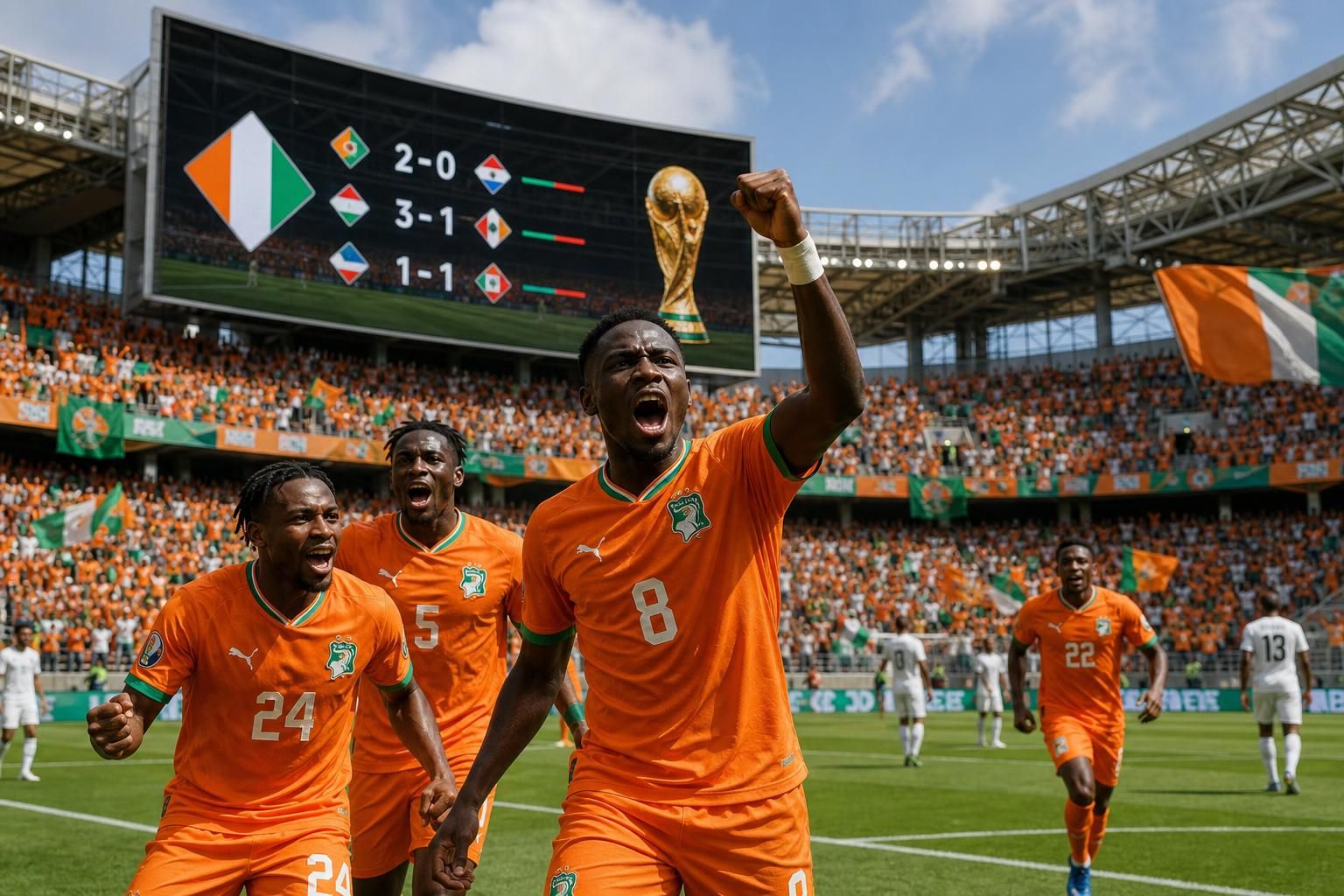 consulta el calendario completo y los resultados de la selección de costa de marfil en la copa mundial 2026. ¡sigue todos los partidos, fechas y estadísticas en un solo lugar!