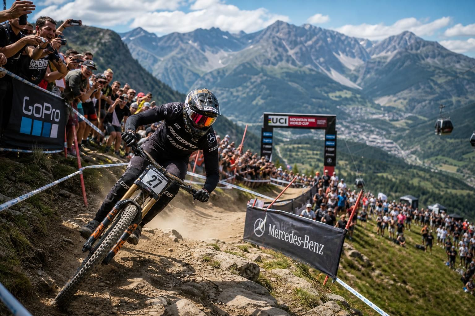 resumen completo y programa televisivo del copa mundial de descenso en mtb en ouest-france. no te pierdas las emocionantes competiciones y detalles exclusivos.