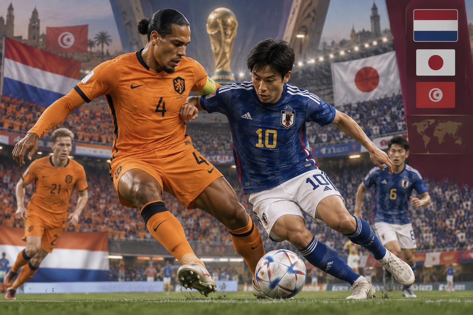 así queda la clasificación del grupo f del mundial 2026: conoce qué selecciones pelean por avanzar y cómo se define su camino a la siguiente ronda.